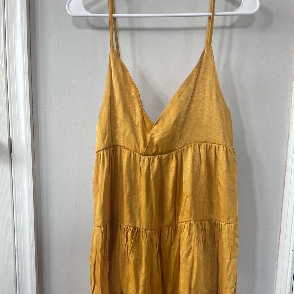 Shein yellow dress